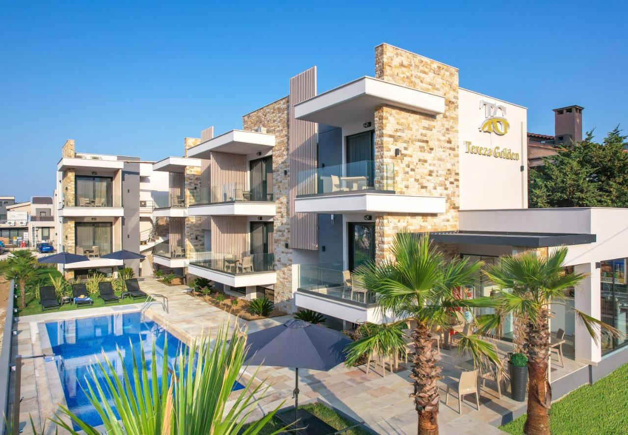 Tereza Golden Apart otel Chrysi Ammoudia Dış mekan fotoğraf